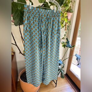 Zara Cropped printed pant